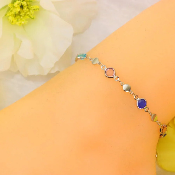 Minimalist Anklet, Sleek & Modern Design, Women’s Fashion, YC110463-A - Picture 4 of 10